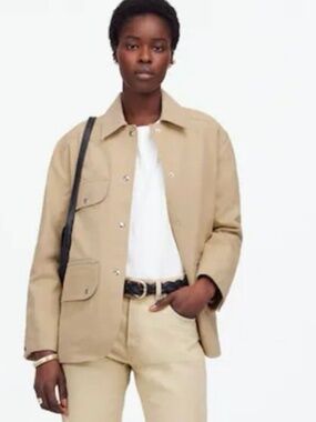 NWT Madewell Barn Jacket in Vintage Khaki Canvas size XS